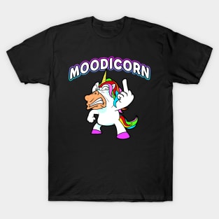 Moodicorn Angry Unicorn T-Shirt